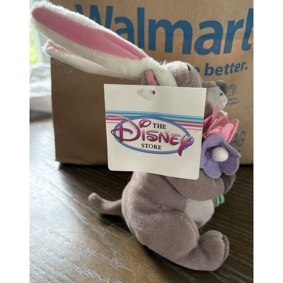 NWT The Disney Store GOPHER Easter Mini Bean Bag Winnie the Pooh 7" Plush Vtg - Picture 3 of 6